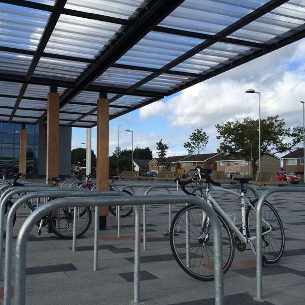 Polkupyörien pysäköinti | Kaaritelineet | Sheffield kaaritelineet | image #11 |  