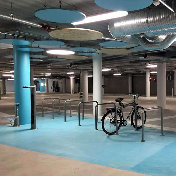 Polkupyörien pysäköinti | Kaaritelineet | Sheffield kaaritelineet | image #7 |  