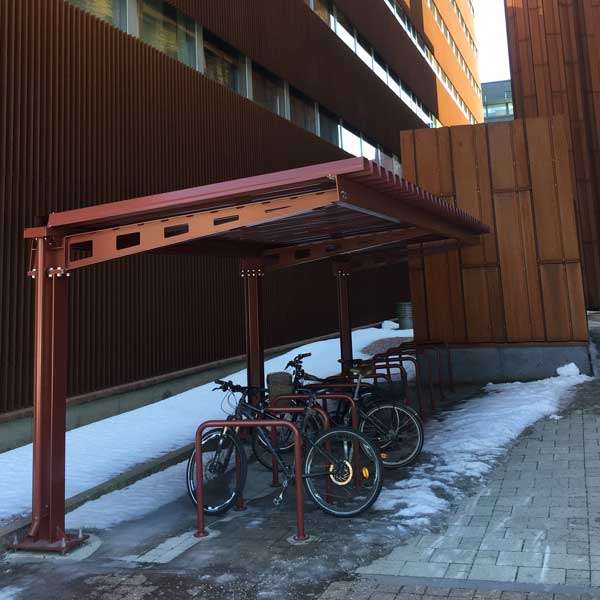Katokset ja sääsuojat | Pyöräkatokset | FalcoHoth 1-puolinen pyöräkatos Katokset ja sääsuojat | Pyöräkatokset | FalcoHoth 1-puolinen pyöräkatos | image #5 |
