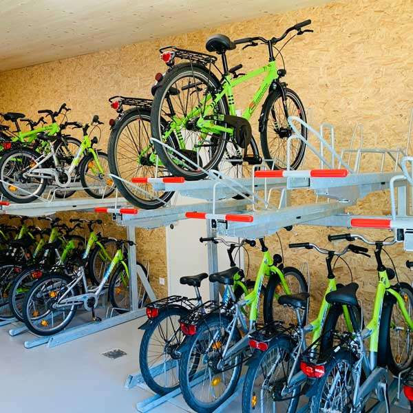 Polkupyörien pysäköinti Tilan säästäjät | Tilan säästäjät | FalcoLevel Eco 2-kerroksinen pyöräteline Polkupyörien pysäköinti Tilan säästäjät | Tilan säästäjät | FalcoLevel Eco 2-kerroksinen pyöräteline | image #5 |