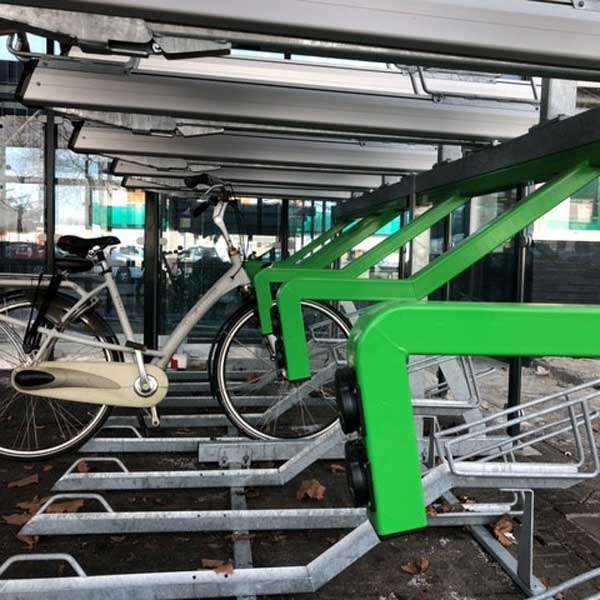 Polkupyörien pysäköinti Tilan säästäjät | Pyöräpysäköinti sähköpyörille | FalcoLevel Premium+ pyöräpysäköinti sähköpyörille Polkupyörien pysäköinti Tilan säästäjät | Pyöräpysäköinti sähköpyörille | FalcoLevel Premium+ pyöräpysäköinti sähköpyörille | image #6 |
