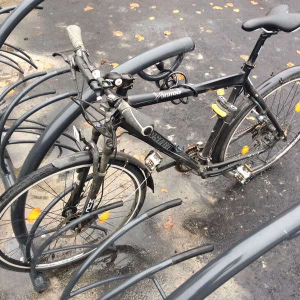Falco Ion pyörätelineet, Helsinki Selkämerenpuisto