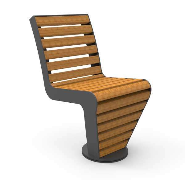 Katu- ja puistokalusteet | Tuolit ja istuimet | FalcoLinea tuolit ja istuimet (kovapuu) | image #2 |  