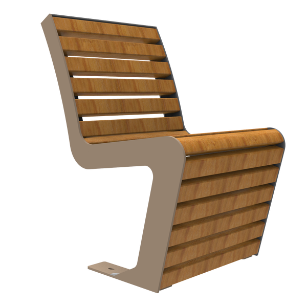 Katu- ja puistokalusteet | Tuolit ja istuimet | FalcoLinea tuolit ja istuimet (kovapuu) | image #1 |  