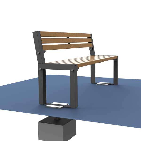 Katu- ja puistokalusteet | Istuimet | FalcoAcero Seat (Hardwood) Katu- ja puistokalusteet | Istuimet | FalcoAcero Seat (Hardwood) | image #7 |