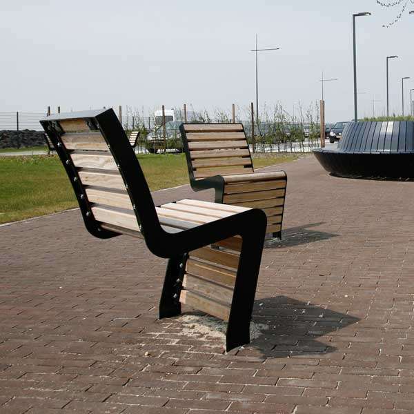 Katu- ja puistokalusteet | Tuolit ja istuimet | FalcoLinea tuolit ja istuimet (kovapuu) | image #6 |  