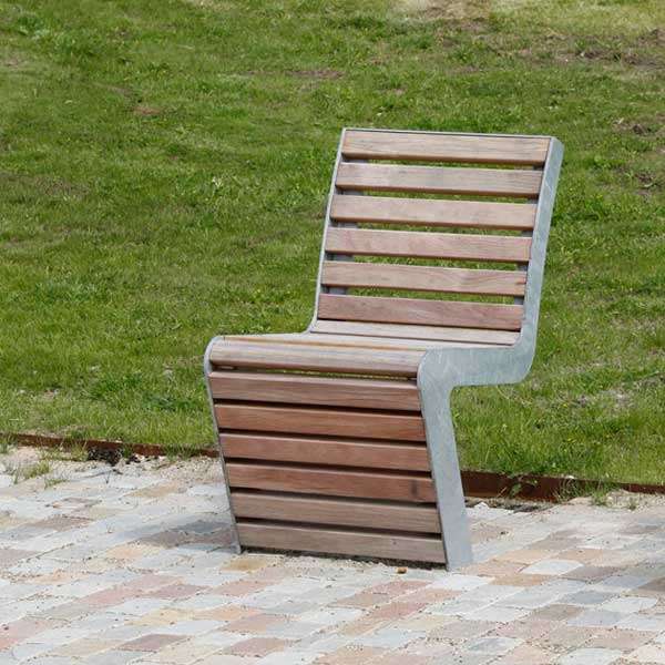 Katu- ja puistokalusteet | Tuolit ja istuimet | FalcoLinea tuolit ja istuimet (kovapuu) | image #11 |  