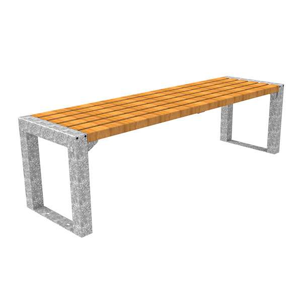 Katu- ja puistokalusteet | Istuimet | FalcoAcero Bench (Hardwood) | image #1 |  