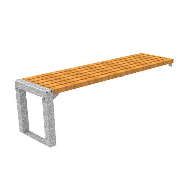 Katu- ja puistokalusteet | Istuimet | FalcoAcero Bench (Hardwood) | image #2 |  