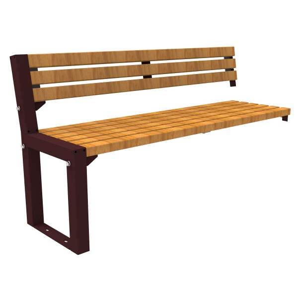 Katu- ja puistokalusteet | Istuimet | FalcoAcero Seat (Hardwood) | image #5 |  