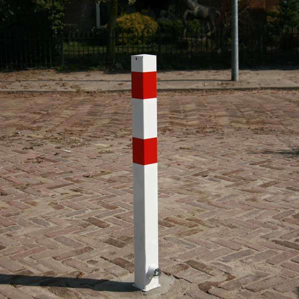 Polkupyörien pysäköinti Tilan säästäjät | Pollarit | FalcoSentry bollard, removable | image #4 |  