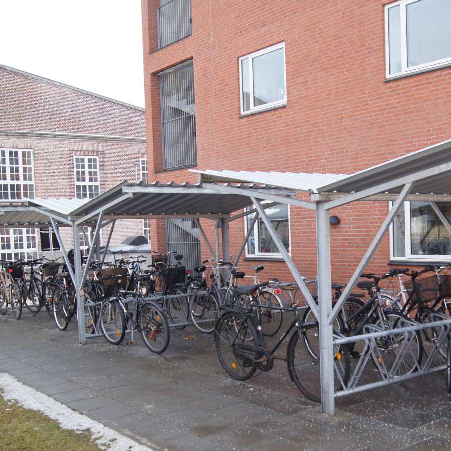 fietsparkeren fietsenrek Falco-DK dubbelzijdig fietsoverkapping FalcoTel-D