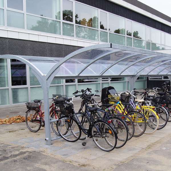 fietsparkeren fietsenrek Falco-DK fietsoverkapping FalcoGamma