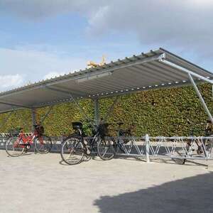 388 cykelpladser på Nyborg Gymnasium