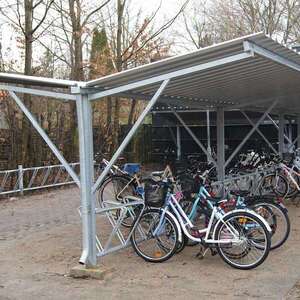Usserød skole opdateres med nye cykelstativer