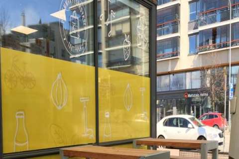 FalcoBloc – penkit ja pöydät, NESTE K Hietalahti