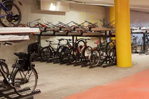 ESPOO Leppävaaran asema, pyöräparkki