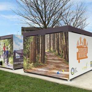 Glasgow City Council receive ingenious FalcoCrea Cycle Stores