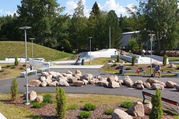 Kouvola, Urheilupuiston skeittiparkki