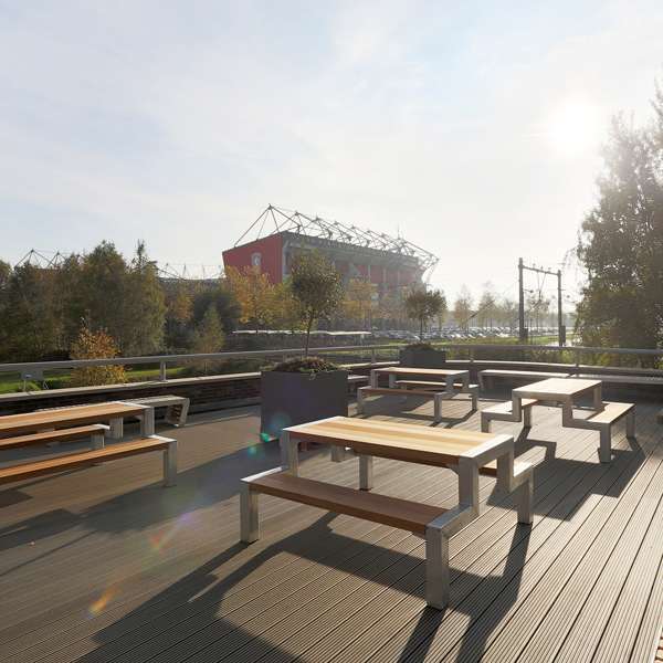 picknickset picknicktafel falcobloc straatmeubilair dakterras grolsch veste