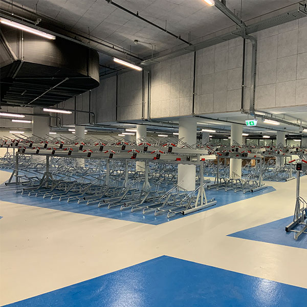 Pyöräparkki Falco-järjestelmillä