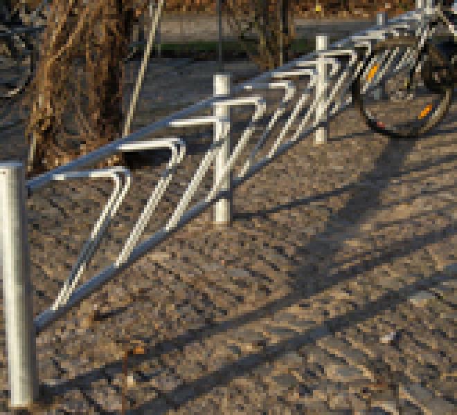 FalcoDK cykelparkering hos Learnmark, Horsens