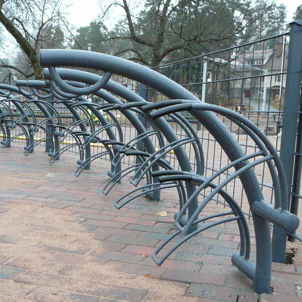 Falco Ion pyörätelineet, Kuopion Matkakeskus