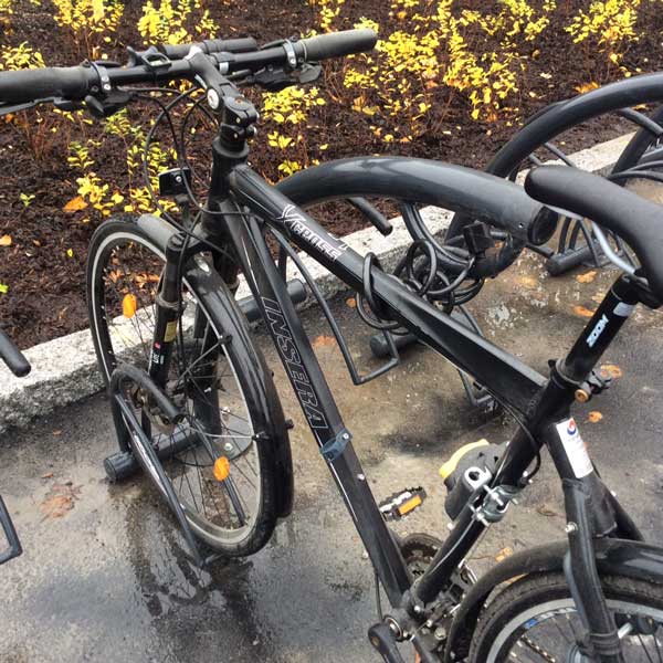 Falco Ion pyörätelineet, Helsinki Selkämerenpuisto