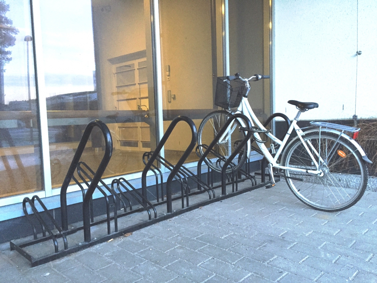 Falco A-11 pyörätelineet, Kolmiosairaala Helsinki