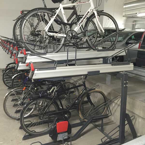 FalcoLevel_Premium+_2-kerroksinen_polkupyöräparkki