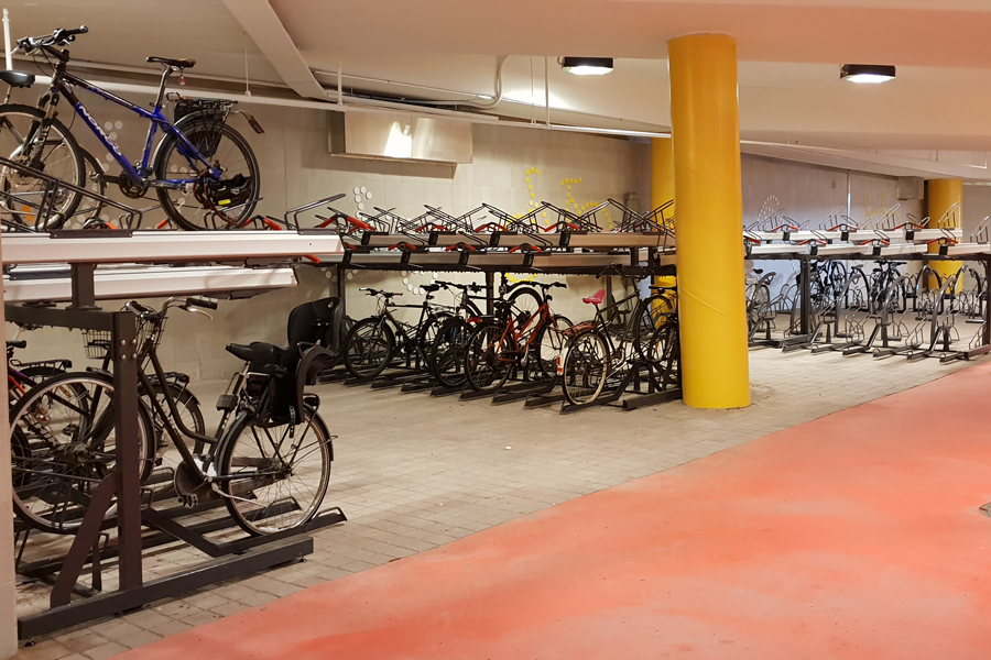 ESPOO Leppävaaran asema, pyöräparkki