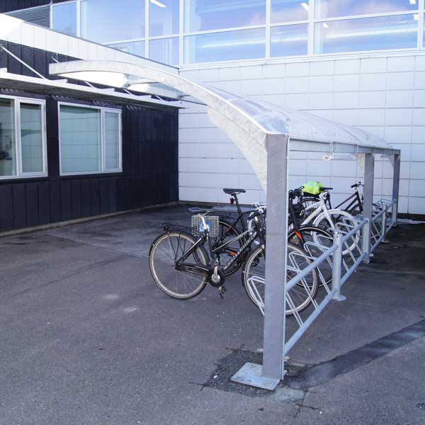 Cycle parking at Odense University, Denmark