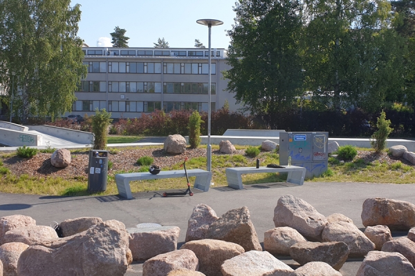 Kouvola, Urheilupuiston skeittiparkki