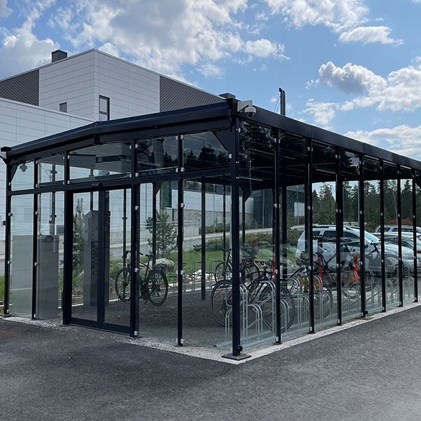 Hyvinkään sairaala – Falco Scandic pyörätalli