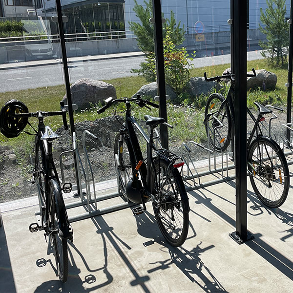 Hyvinkään sairaala – Falco Scandic pyörätalli