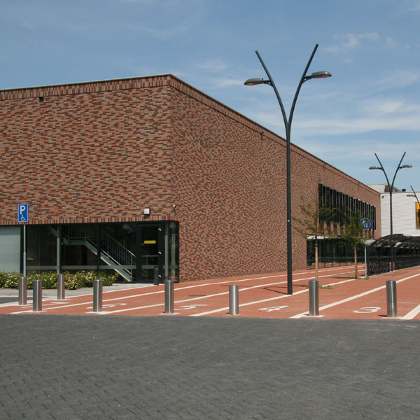 verkeersvoorziening afzetpaal rvs bolder