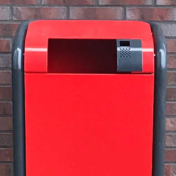 straatmeubilair afvalbak FalcoJona met asbak