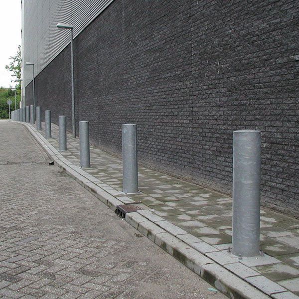 verkeersvoorziening anti-ram paal afzetpaal FalcoRound vast diam 219