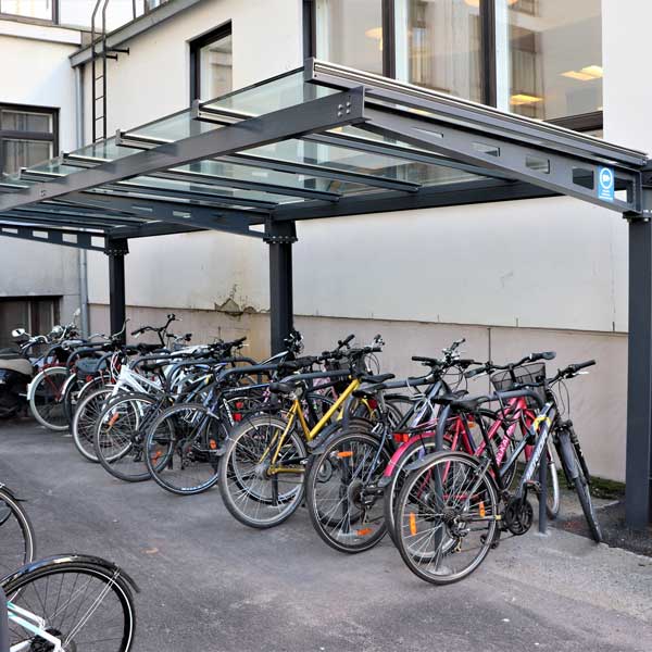 FalcoHoth 1-puolinen pyöräkatos