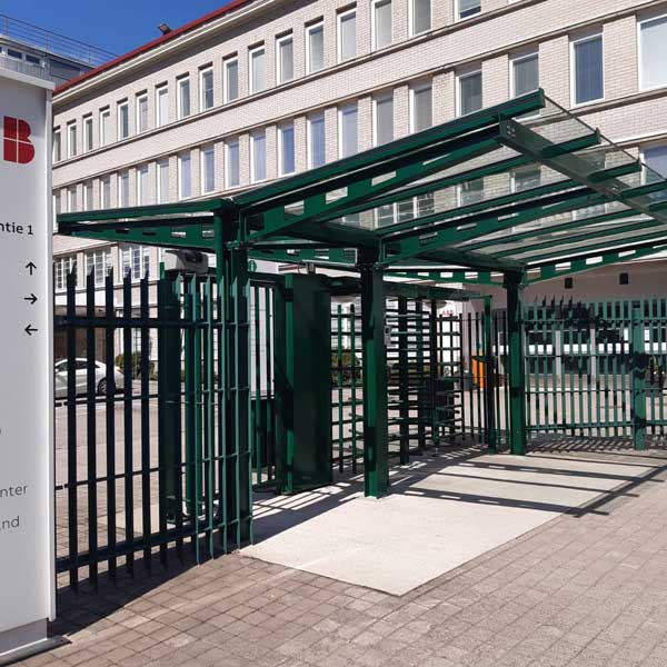 FalcoHoth 2-puolinen pyöräkatos