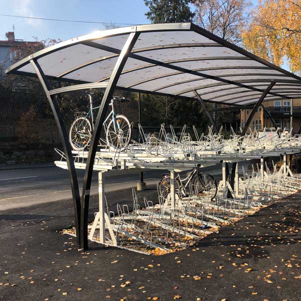 FalcoLevel Eco 2-kerroksinen pyöräteline