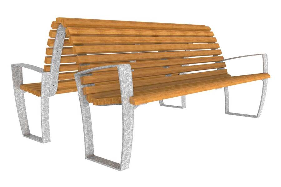 straatmeubilair buitenbank zitbank parkbank FalcoRelax