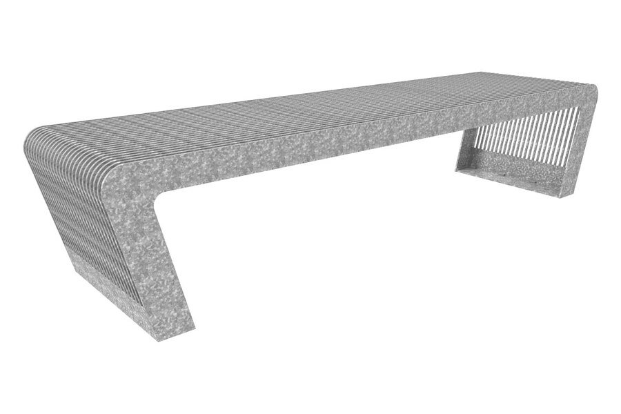straatmeubilair buitenbank zitbank parkbank staal FalcoLinea