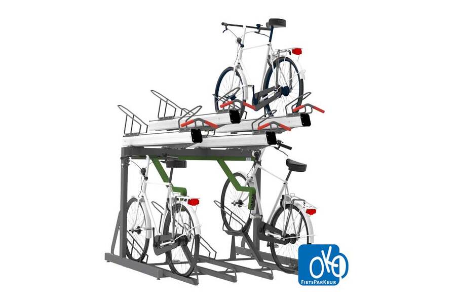 FalcoLevel Premium+ pyöräpysäköinti sähköpyörille