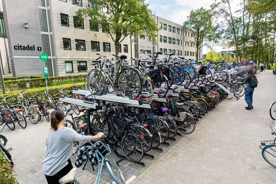 FalcoLevel Premium+ 2-kerroksinen pyöräteline